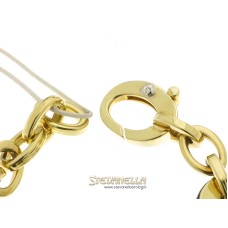 CHIMENTO bracciale Luna in oro giallo 18kt onice e diamante referenza 82144516 